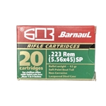 BARNAUL AR223SP .223 REMINGTON 62GR SOFT-POINT 20-PACK