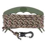 ALLEN TREESTAND GUN AND BOW ROPE 25' Allen Company 25-Feet Reflective Treestand Gun and Bow Rope, Camo.