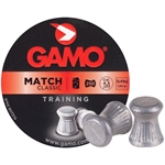 GAMO MATCH .177 CAL, 7.56 GR WADCUTTER AIRGUN PELLETS Gamo Match .177 Cal, 7.56 Grains Wadcutter Airgun Pellets, 250ct, Silver