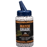 CROSMAN MATCH GRADE PRECISION BBS .20 GRAMS QTY: 2000 Crosman Match Grade Airsoft Precision BBs, Seamless Double Polished Biodegrable .20 grams Qty: 2000