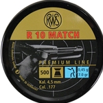 COMPETITION 500 ROUNDS 7.0 GRAIN .177 CALIBER RWS Competition 500 Rounds 7.0 Grain .177 Caliber 0.45 Grams Air Gun Pellets