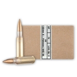 SURPLUS 7.62 S-PATRONEN STG 58 Austrian .308 Surplus Ammunition, FMJ, 20 ct box