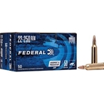 Federal Ammunition (AE2225050VP) JHP VARMINT/PRED. 22-250 REM, 50GR