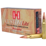 HORNADY 80866 Hornady Custom Lite Reduced Recoil 308 Win 125 gr SST