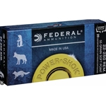 Federal Ammunition POWER-SHOK 22-250 REM, 55GR SP (22250A)