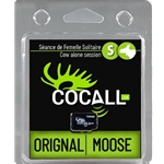 CoCALL COW MOOSE ALONE SESSION CARD (MSDSEFEM)