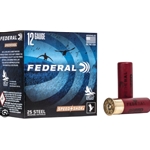 Federal Ammunition SPEED-SHOK 12GA X 2 3/4", #6 STEEL (WF1456) Federal Speed-Shok 12ga X 2 3/4", #6 Steel, 1 1/8oz, 1500fps, 25rds