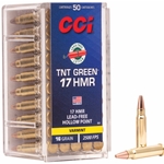 CCI TNT GREEN 17HMR, 16GR HP(CCI-951)