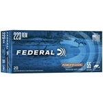 Federal Ammunition 223A Federal 223 Rem 55GR Hi-Shok SP