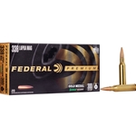 Federal Ammunition GM338LM2 Federal Gold Medal Sierra Matchking 338 Lapua Mag 300 Grain