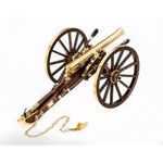 TRADITIONS NAPOLEON III GOLD CANNON (CN800)