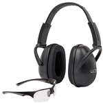 ALLEN 4158 ULTRX Blocker Ear/Eye Protection Combo - Black