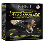 Kent Cartridge FASTEEL + , 20GA X 3", #2X4 (K203FSP28-2X4) Kent Fasteel +, 20GA X 3", 7/8oz, 1350fps, # 2X4, 25rds