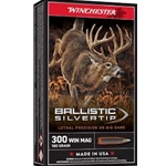 WINCHESTER (SBST300) BALLISTIC SILVERTIP, 300 WIN MAG, 180GR Winchester Ballistic Silvertip, 300 Win
Mag, 180gr, 20rds