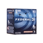 Federal Ammunition WF1682 SPEED SHOK 16 GUAGE Federal Speed Shok 16G 2 3/4" 1350FPS 15/16oz shot steel waterfowl shotshells