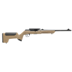 SAVAGE A22 TAKEDOWN Savage A22 Takedown Rifle, Synthetic FDE Stock, Blued Finish, 10 round detachable Magazine