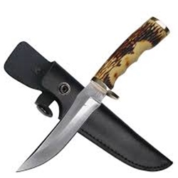 ELK RIDGE (ER-027) SIMULATED BONE HANDLE KNIFE