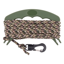 ALLEN TREESTAND GUN AND BOW ROPE 25' Allen Company 25-Feet Reflective Treestand Gun and Bow Rope, Camo.