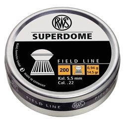 AIRGUN .22 CALIBER, 200 RWS SUPERDOME RWS Airgun .22 Caliber, 200 RWS Superdome Precision Penetration Pellets