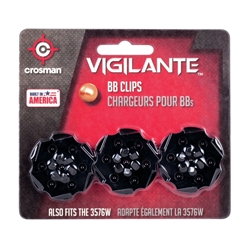 CROSMAN VIGILANTE BB MAGAZINE CLIPS X3, ALSO FITS 3576W Crosman Vigilante BB Magazine Clips X3, Also Fits 3576W