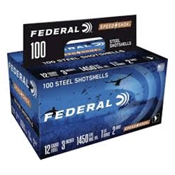 Federal (WF1421002) SPEED SHOK #2, 12GA X 3", 100PK