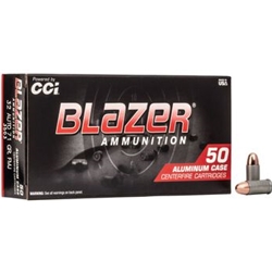 3503 CCI Blazer 32 Auto 71 GR FMJ Aluminum Case 50 Cartridges