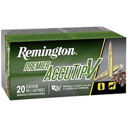 REMINGTON PRA17FB PREMIER ACCUTIP-V Remington Premier Accutip-V 17 Remington Fireball 20GR 4000FPS 20 Rounds