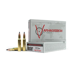 65135 VARMAGEDDON 222 REM Nosler Varmageddon 222Rem 40GR FB Tipped Varmint Ammunition Part #65135