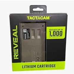 LITHIUM CARTRIDGE RV-LBAT-V2-CAN Tactacam Reveal Lithium Cartridge V2 - Replaces 1000 AA Alkaline Batteries
- Can be charged by 12V Solar Pannel
- Backwards Compatible