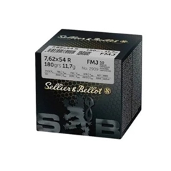 SELLIER&BELLOT 762X54R FMJ 50PK 180GR