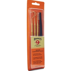 HOPPES 9 BRASS CLEANING TOOLS Hoppes Brass Cleaning Picks And Brush