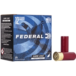 Federal Ammunition GAME LOAD HEAVY FIELD 12GA X 2 3/4", #7.5 H125 7.5