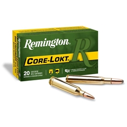 REMINGTON CORE-LOKT 270WIN, 130GR PSP (REM-27808) Remington Core-Lokt 270 Win., 130gr PSP, 20rds