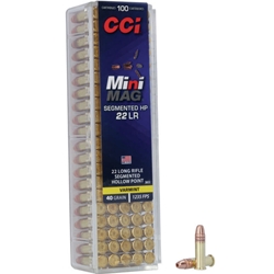 CCI MINI-MAG VARMINT 22LR, 40GR (36CC)