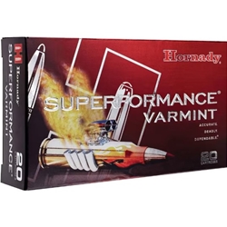 HORNADY 204 RUGER, 24GR NXT VARMINT SUPERFOR. (HOR-83209)