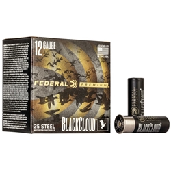 Federal Ammunition BLACK CLOUD, 12GA X 3", #2 STEEL (PWBX1422)