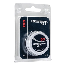 PERCUSSION CAPS NO. 11 CCI No. 11 Percussion Cap 100 ct