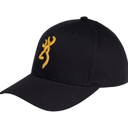 BROWNING BLACK AND GOLD CAP