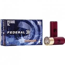 Federal Ammunition F127SS2 FEDERAL SABOT SLUG Federal Power Shok Sabot Slug, 12 GA 2 3/4" 1 oz. 15oo fps