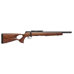 SAVAGE B22 TIMBER THUMBHOLE Savage B22 Timber THumbhole Rimfire Rifle, Wood Thumbhole Stock, Blued Finish, 10 round rotary magazine