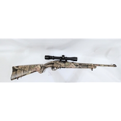 RUGER RUGER 10/22 MOSSY OAK Ruger 10/22 Camo .22 LR Semi-Auto W/ Bushnell scope