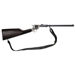 22LR Nickel Receiver Black Wood Stock